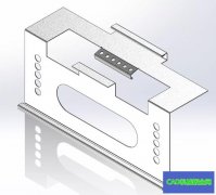 SolidWorks简单钣金件L建模练习